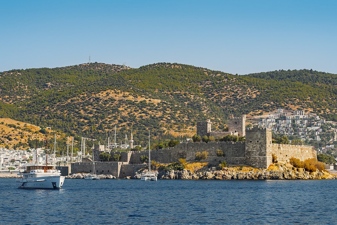 Bodrum Castle overlooking the harbour